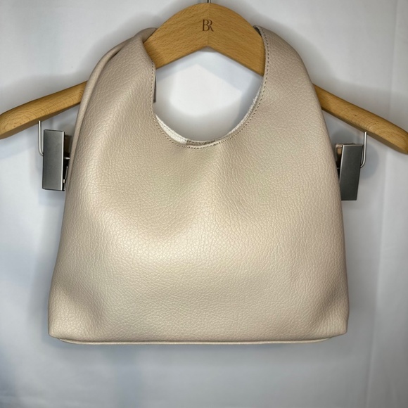 Banana Republic Factory mini Vegan leather slouchy tote bag - Picture 3 of 9